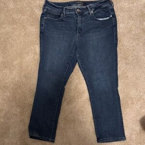 Torrid Dark Blue Straight Leg Jeans